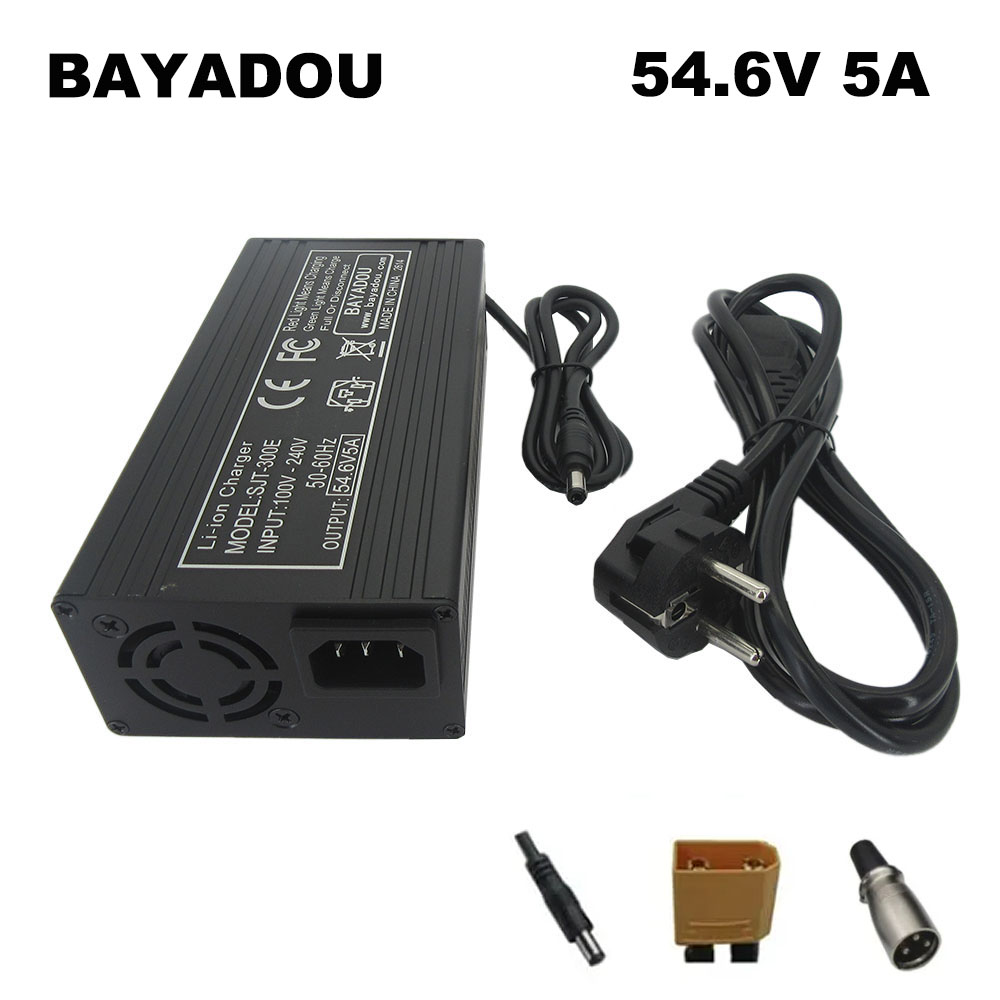 84V 20A Smart Charger - 54.6V 5A Li-ion Fast Charger for