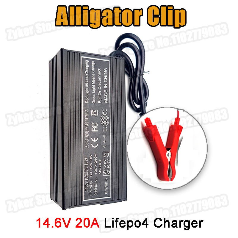 14.6V 10A 20A Lifepo4 Battery  - 84V 20A Smart Charger review and price